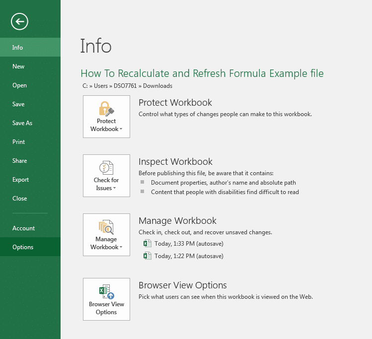 hipervínculo de Excel que no funciona