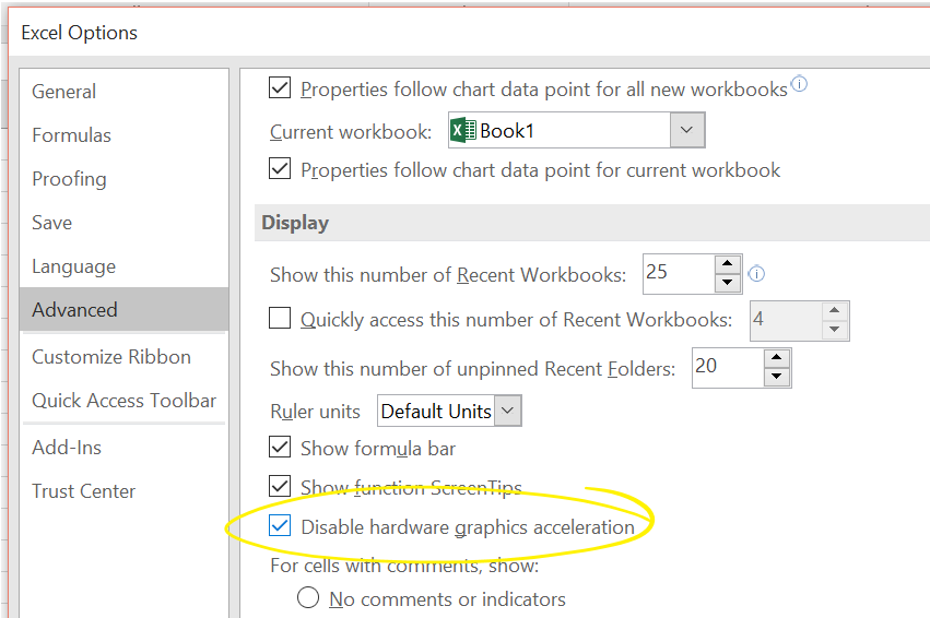 Excel atascado at abrir archivo 9