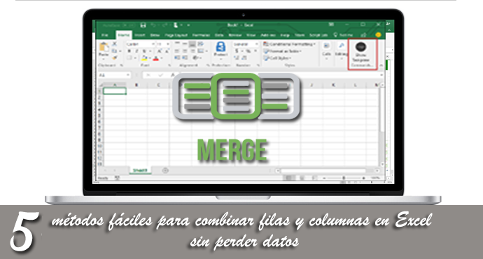 fusionar columnas y filas en Excel