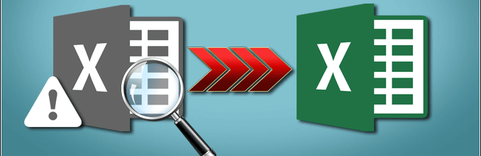 corregir el error fallido a parse el corrupto archivo de excel