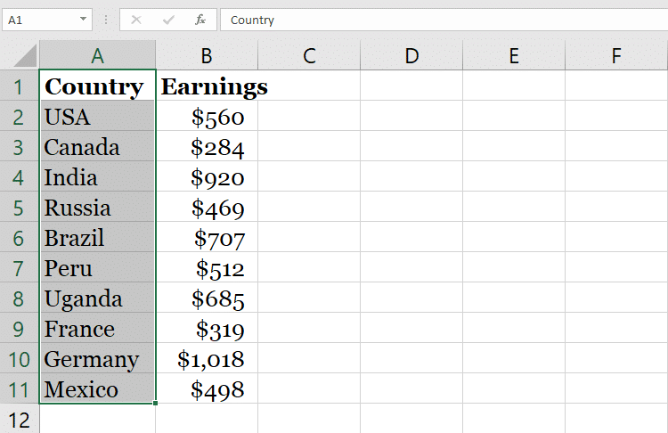 Microsoft Excel Transpose no funciona