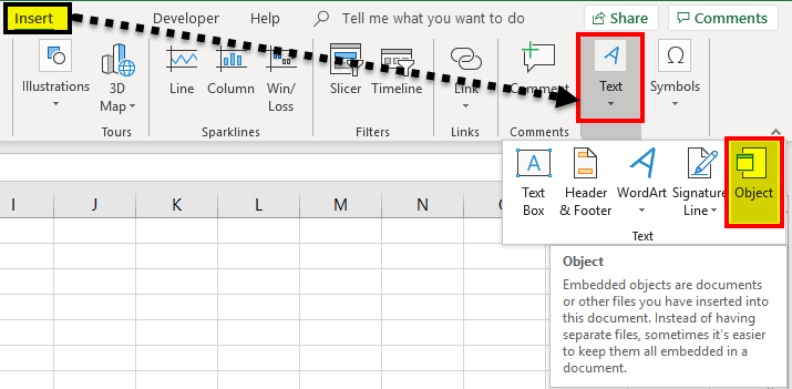 Objeto vinculacióning e incrustación error de 1