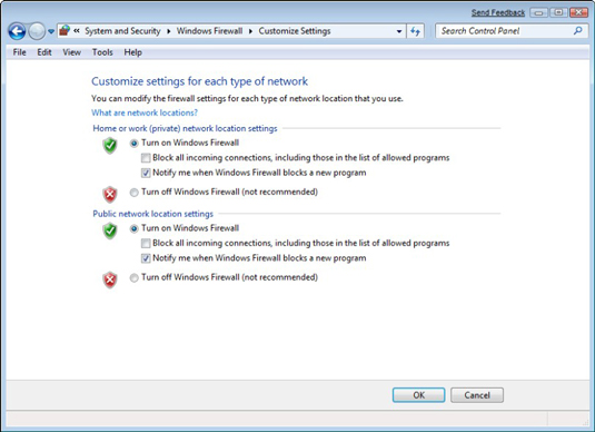 Activar Firewall de Windows 2