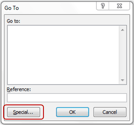 Eliminar Celdas en blanco