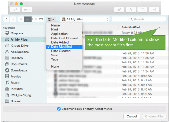 adjuntar archivos de Excel al correo electrónico 2