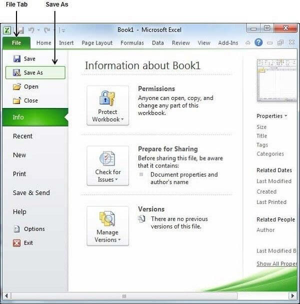 Guarde su archivo usando otro archivo ficticio
