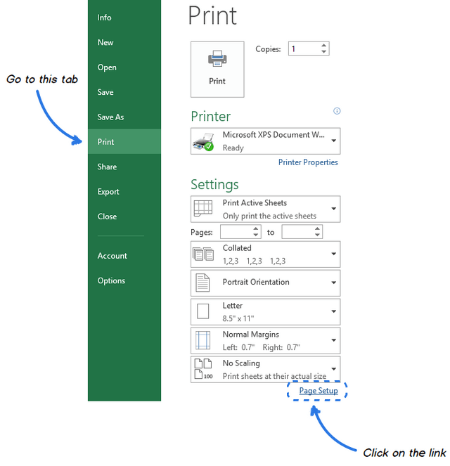 cómo hacer que Excel imprima líneas de cuadrícula