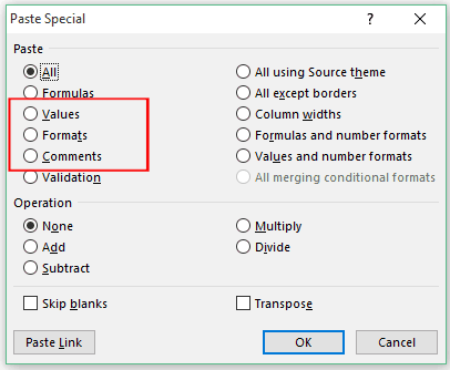 Microsoft Excel no puede insertar nuevas celdas