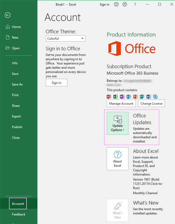 Microsoft Excel no puede acceder al archivo