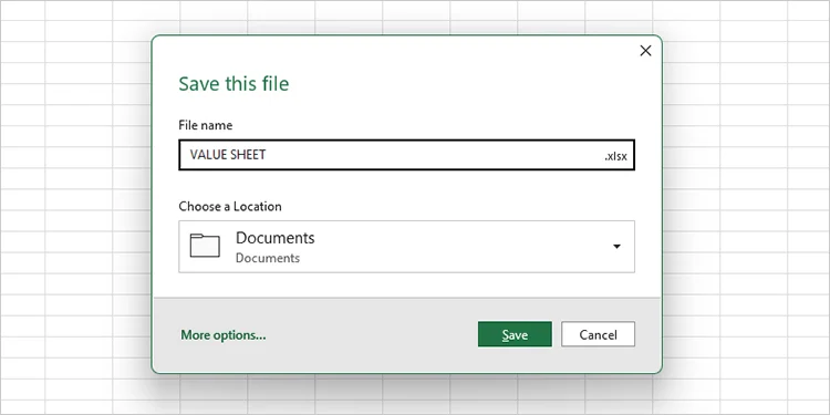 referencia de Microsoft Excel no es válida