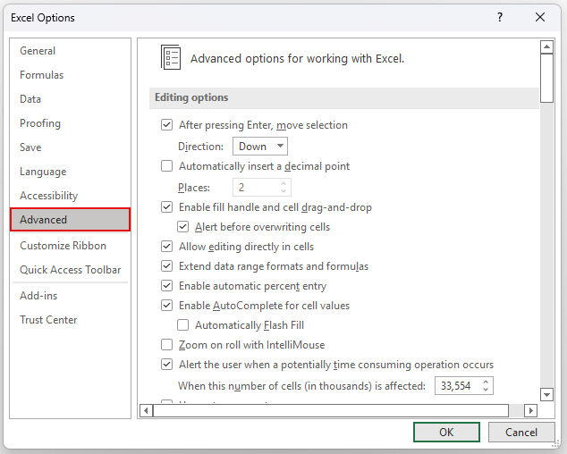 Excel Flash Fill no reconociendo Patrón 