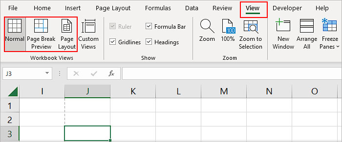 La opción Regla aparece en gris en Excel