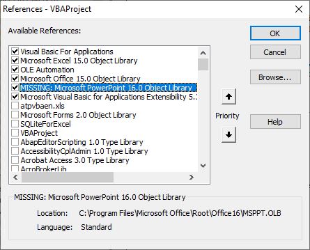 User-Defined Type Not Defined Error en Excel