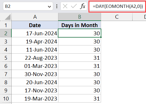 convertir días a meses en Excel